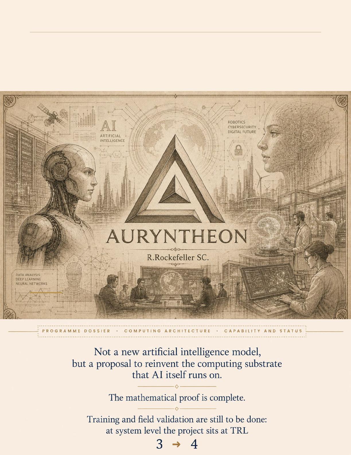 AURYNTHEON Programme Dossier cover